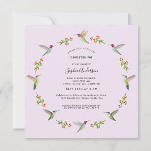 Carte Les colibris d'Anna