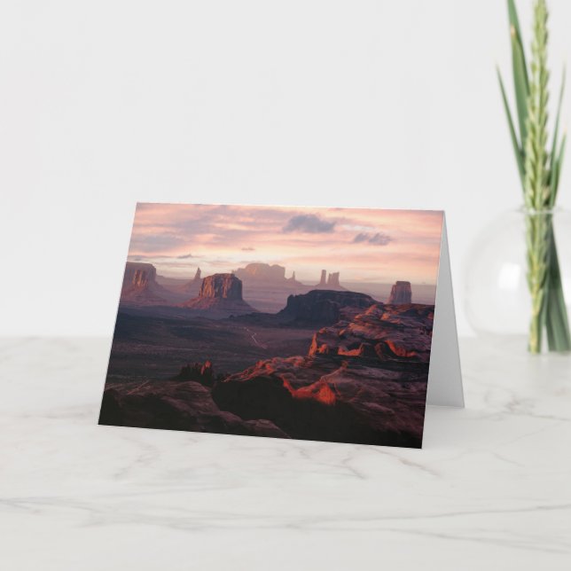 Carte Les déserts | Monument Valley Utah-Ariziona (Devant)