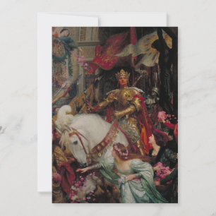 Carte Les deux Couronnes par Sir Frank Bernard Dicksee