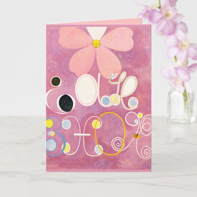 Carte Les dix plus grandes, No 5, Adulte, Hilma af Klint (Orchidée)