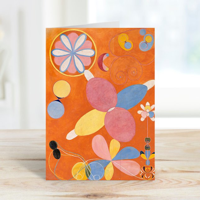 Carte Les Dix Plus Grands N° 4 | Hilma af Klint (Créateur téléchargé)