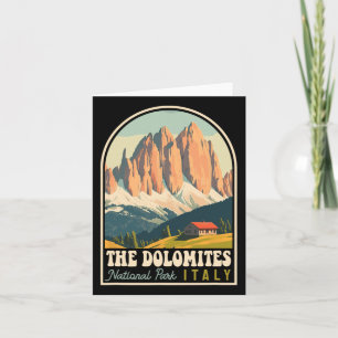 Carte Les Dolomites Italie Ski Randonnée Cycling Escalad