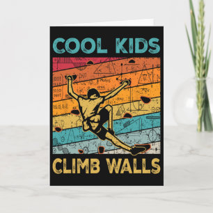 Carte Les enfants cool grimpent les murs Extremesport Es