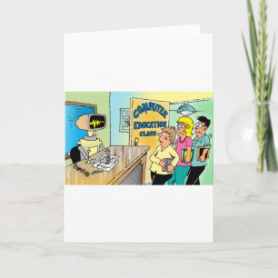 Carte Les enfants voient un professeur de robots en clas