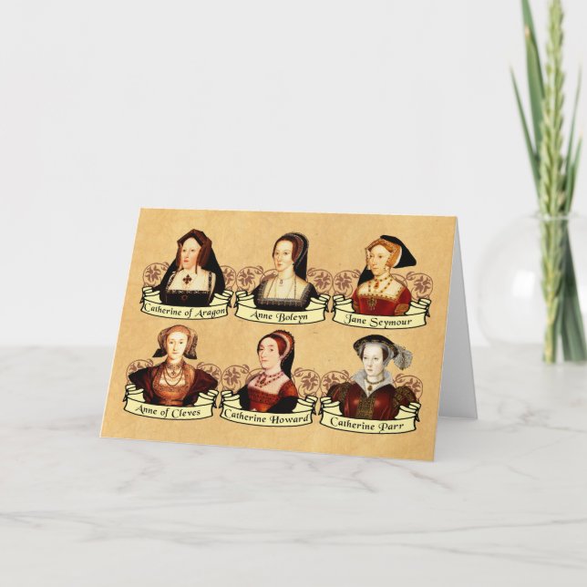 Carte Les épouses SIx de Henri VIII Classic (Devant)