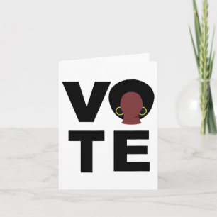Carte Les Femmes Noires Votent Élections Politiques Les