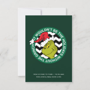 Carte Les fêtes ne seraient pas les mêmes sans Grinch