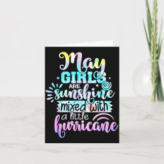 Carte Les Filles de Mai Sont du Soleil Mélangé Avec Un P