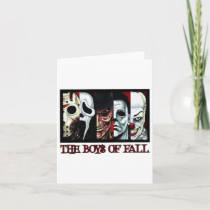 Carte Les Garçons De L'Automne Les Films D'Horreur Hallo