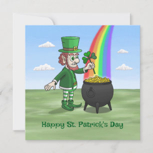 Carte Les lutins Joyeux St. Patrick
