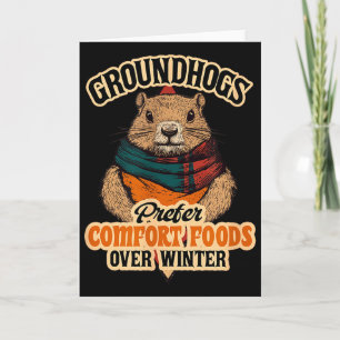 Carte Les marmottes préfèrent les plats réconfortants à 