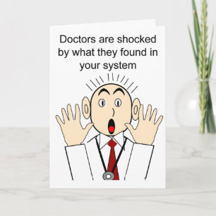 Carte Les médecins sont surpris par des choses dans votr