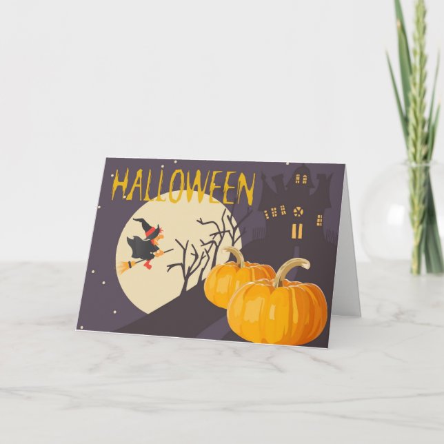 Carte Les meilleures sorcières d'Halloween (Devant)