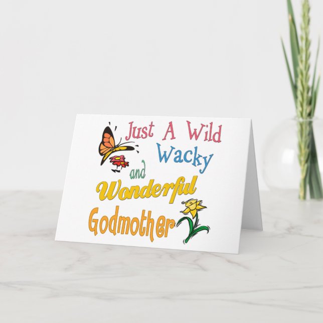 Carte Les meilleurs cadeaux de marraine (Devant)