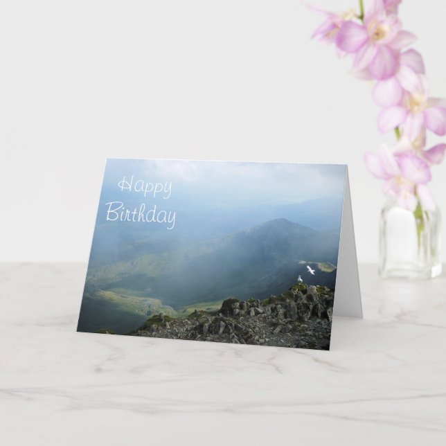 CARTE LES MONTAGNES (Orchidée)