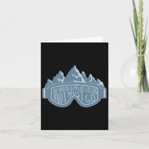 Carte Les Montagnes Appelent