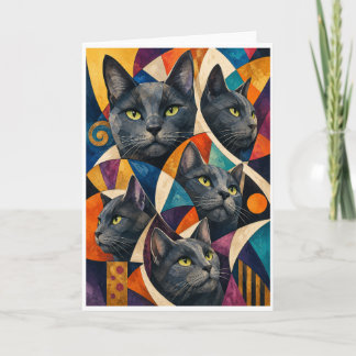 Carte Les multiples dimensions d'un chat