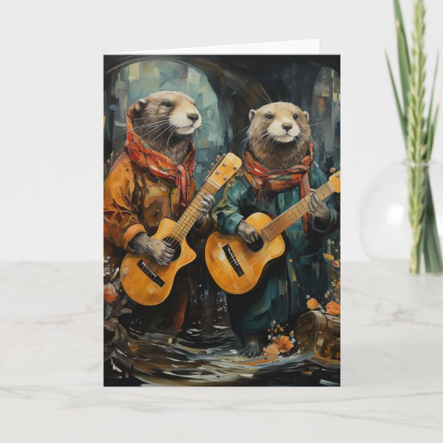 Carte Les musiciens Otter (Devant)