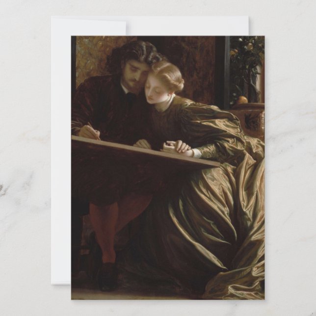 Carte Les Noces de l'artiste (de Frederic Leighton) (Devant)