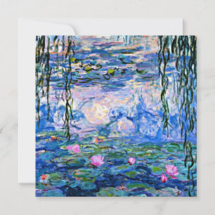 Carte Les Nymphéas de Monet