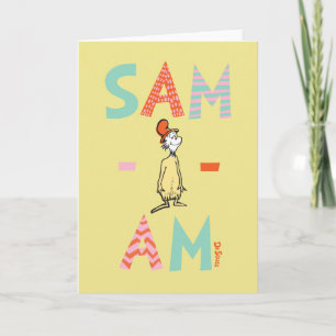Carte Les œufs verts et le jambon   Sam-I-Am