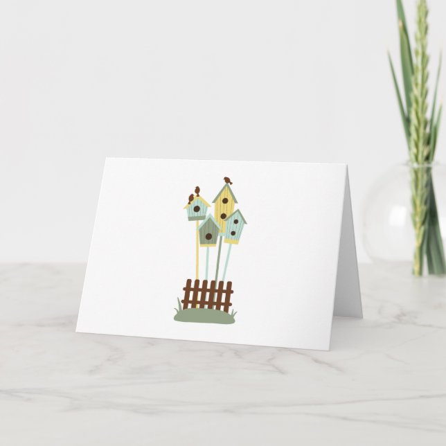 Carte Les oiseaux (Devant)