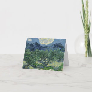 Carte Les oliviers - Van Gogh