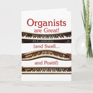 Carte "Les organisateurs sont super"