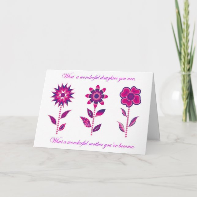 Carte Les Parents de Daughter (Devant)