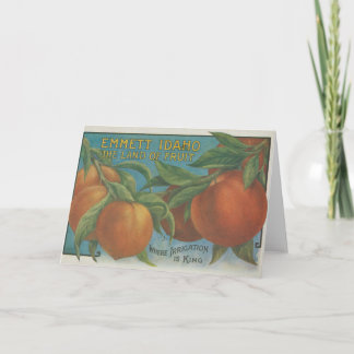 Carte Les pêches