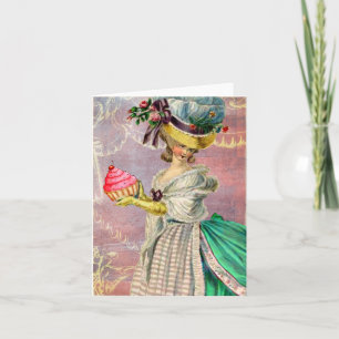 Carte Les Petits Gateaux Marie Antoinette Cupcake