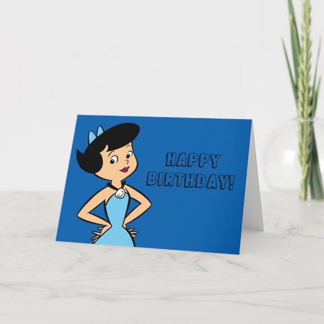 Carte Les Pierrafeu | Betty Rubble (Devant)