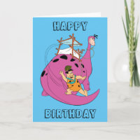 Les Pierrafeu | Fred Sliding Down Tail