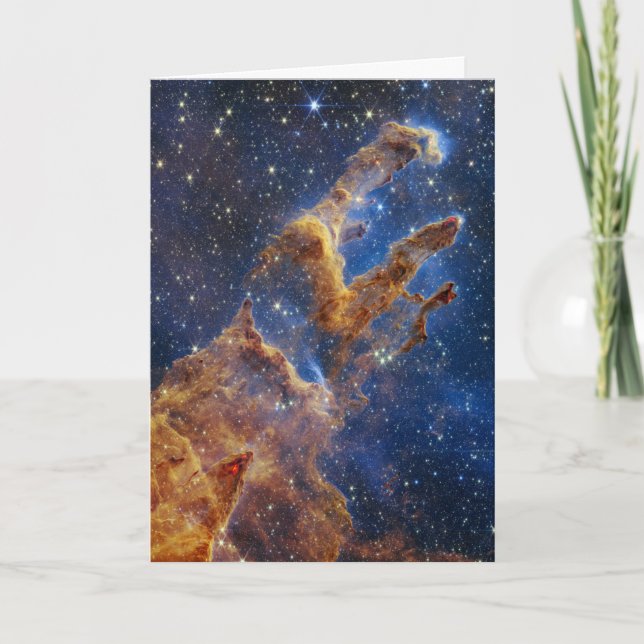 Carte Les piliers de la création ressemblent à T-Rex (Devant)