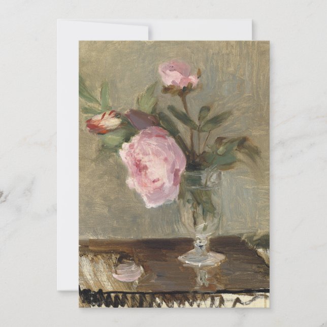 Carte Les pivoines | Berthe Morisot (Devant)