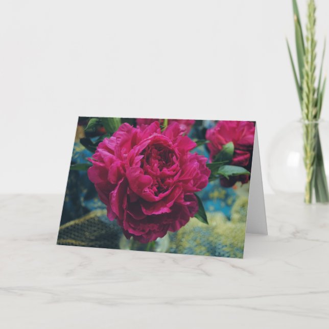 Carte Les pivoines d'Emily (Devant)