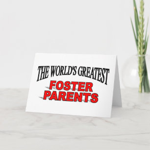 Carte Les plus grands parents d'accueil du monde