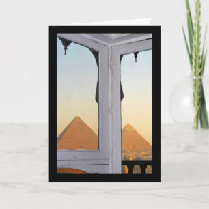 Carte Les Pyramides De Gizeh Depuis L'Hôtel Pyramisa