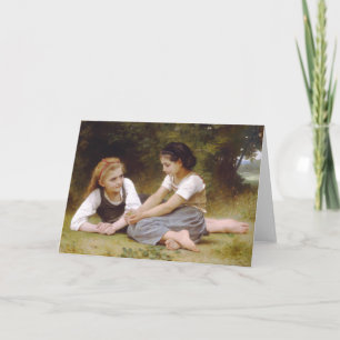 Carte Les ramasseurs d'écrou, William-Adolphe Bouguereau