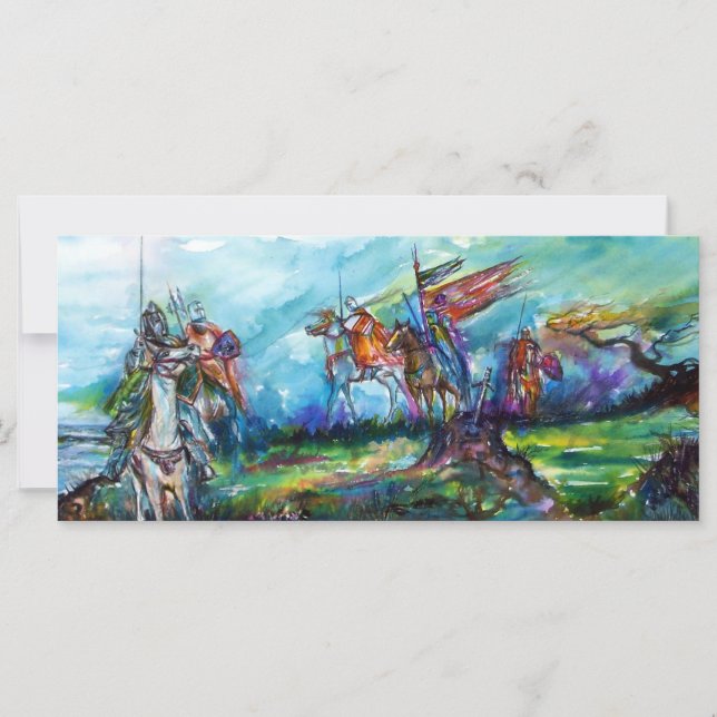CARTE LES RIDERS DANS LA TEMPÊTE (Devant)