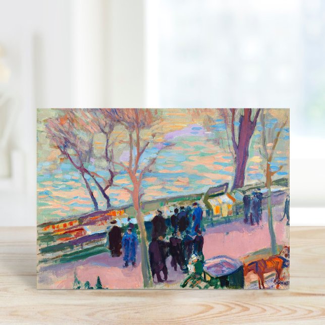 Carte Les rives de la Seine | Magnus Enckell (Créateur téléchargé)