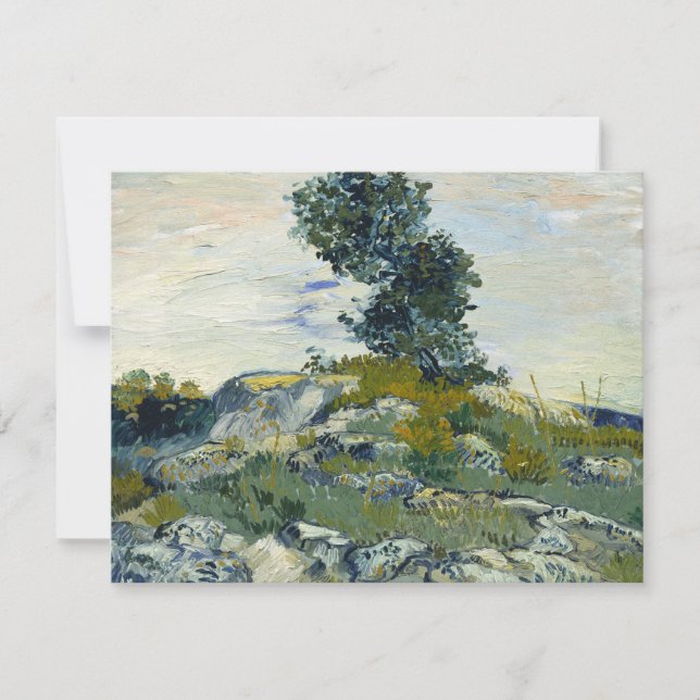 Carte Les Rocks Vincent van Gogh (Devant)