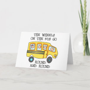 Carte Les roues du bus
