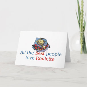 Carte Les salutations de l'amant de roulette
