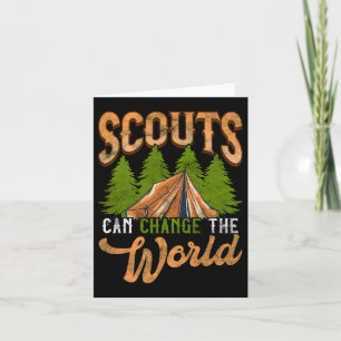 Carte Les scouts peuvent changer le Randonnée du chef du