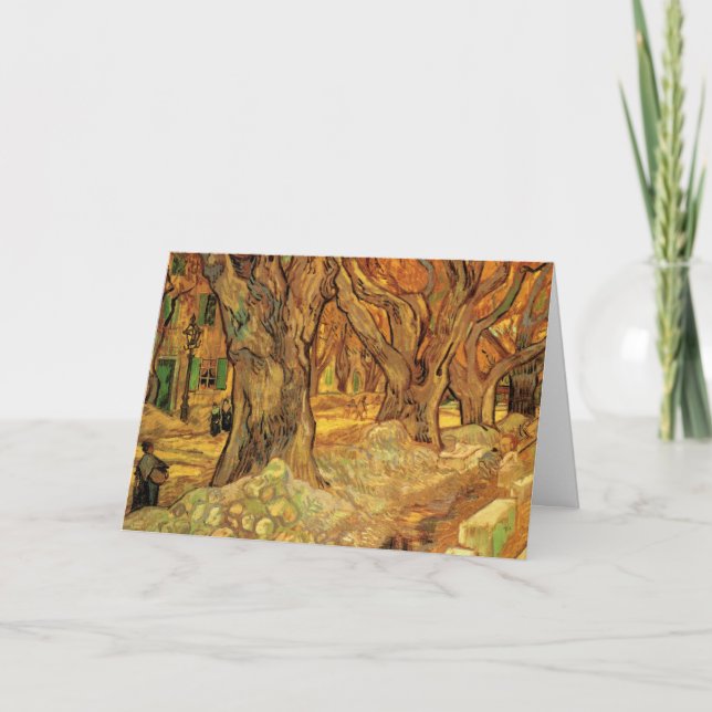 Carte Les sens de la route par Vincent van Gogh (Devant)