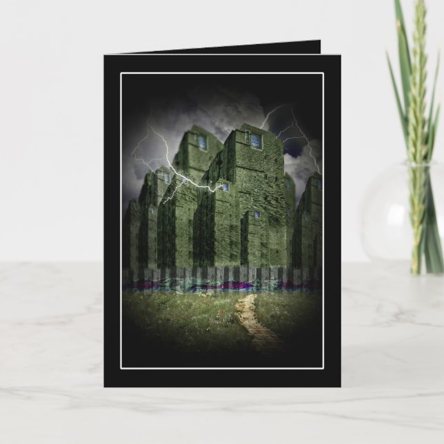 Carte Les ténèbres de la ville hantée (Devant)