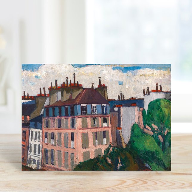 Carte Les toits de Paris | Henry Lyman Saÿen (Créateur téléchargé)