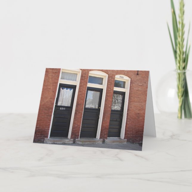 Carte Les Trois Portes (Devant)