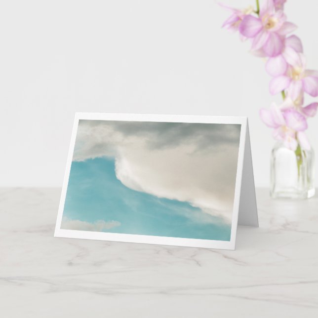 Carte les vagues de toutes les manières (Orchidée)